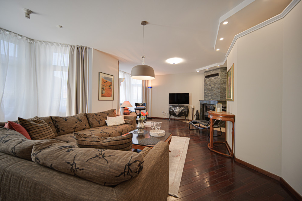 Three-bedroom apartment for rent, located in the heart of old Sofia, in a new building