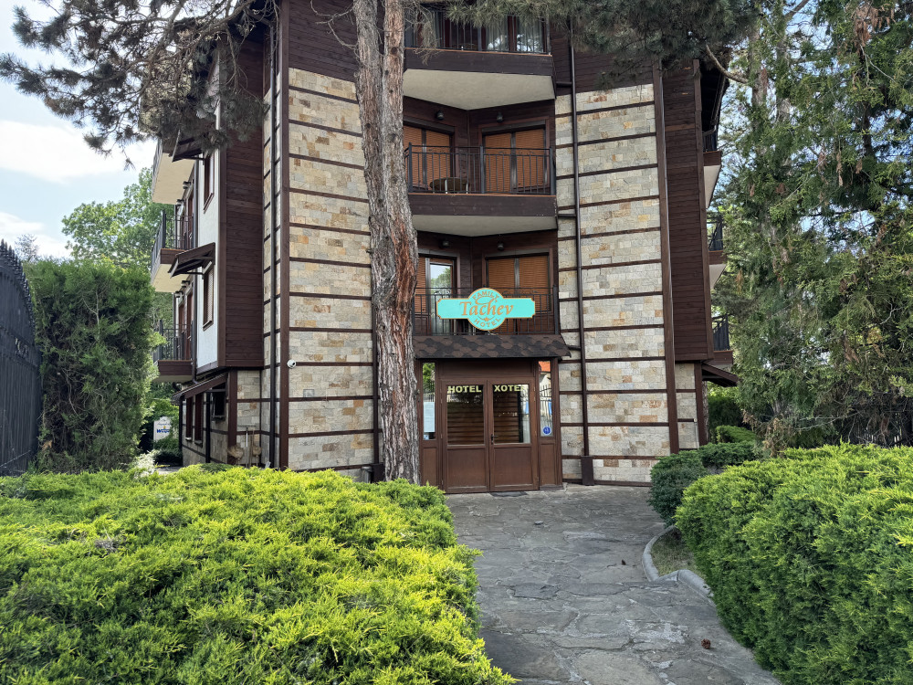 Hotel with an excellent location and development potential for sale.