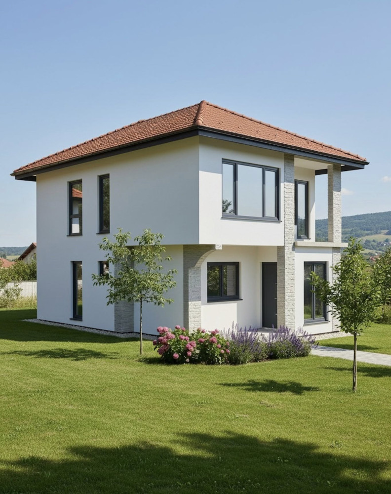 Модерна и високоефективна еднофамилна къща в близост до София – гр. Костинброд