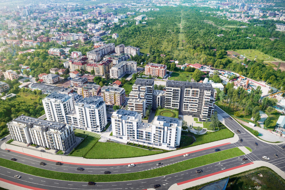 Image showcasing Luxurious 4-room penthouse apartment with mezzanine level in Frankfurt ...